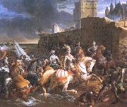Francois-Edouard Picot The Siege of Calais oil on canvas